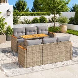 Specifications of 7 Piece Outdoor Garden Sofa Set