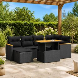 7 Piece Modular Garden Sofa Set Specifications and Features