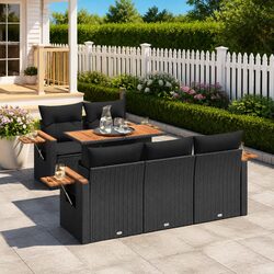 6-Piece Modular Garden Sofa Set Specifications