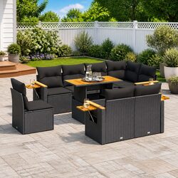 9 Piece Modular Garden Sofa Set: Specs and Details