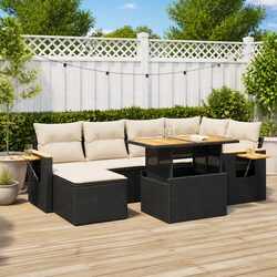 Detailed Specifications of 7 Piece Garden Sofa Set