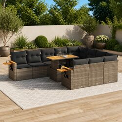 10 Piece Garden Sofa Set: Specifications and Features
