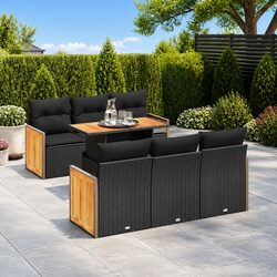 7 Piece Garden Sofa Set: Specifications and Details