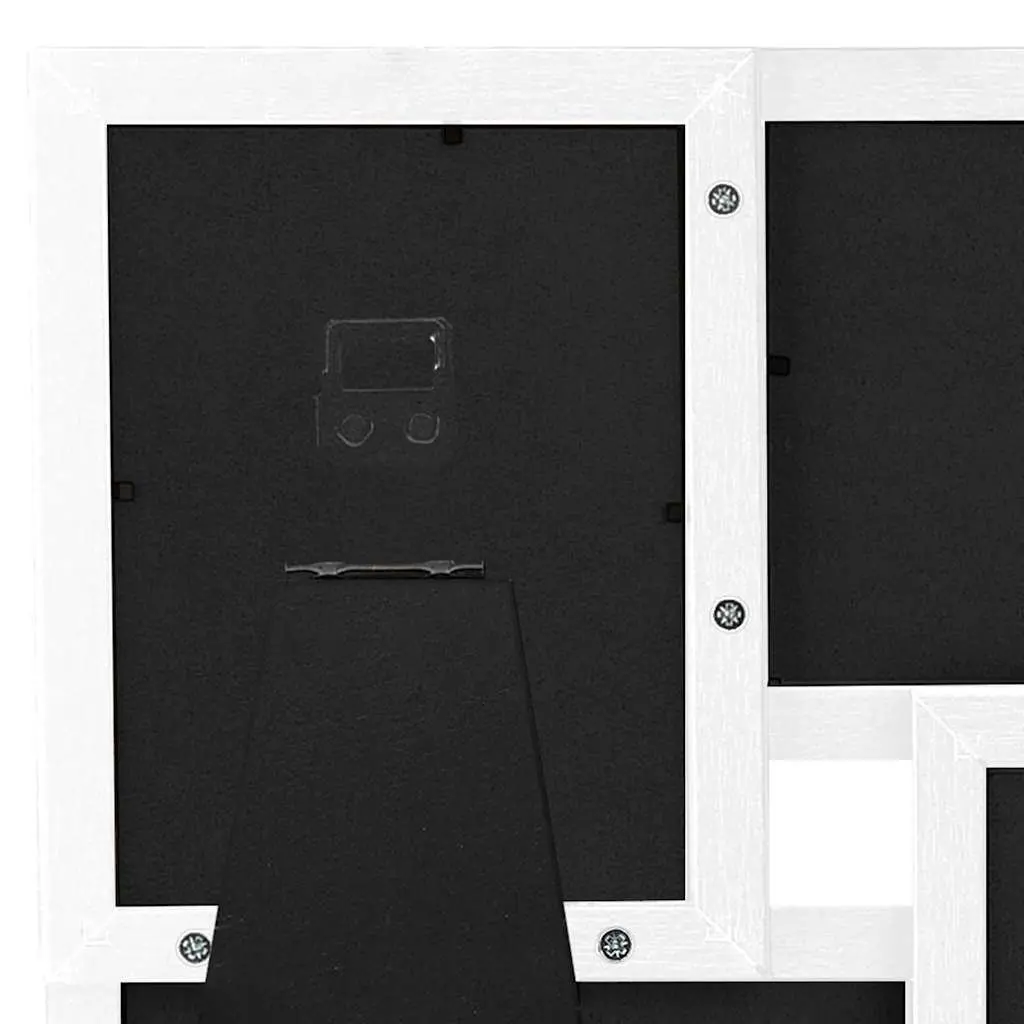 Collage Photo Frame 4x 13x18cm Picture Display White Modern Wall Decor