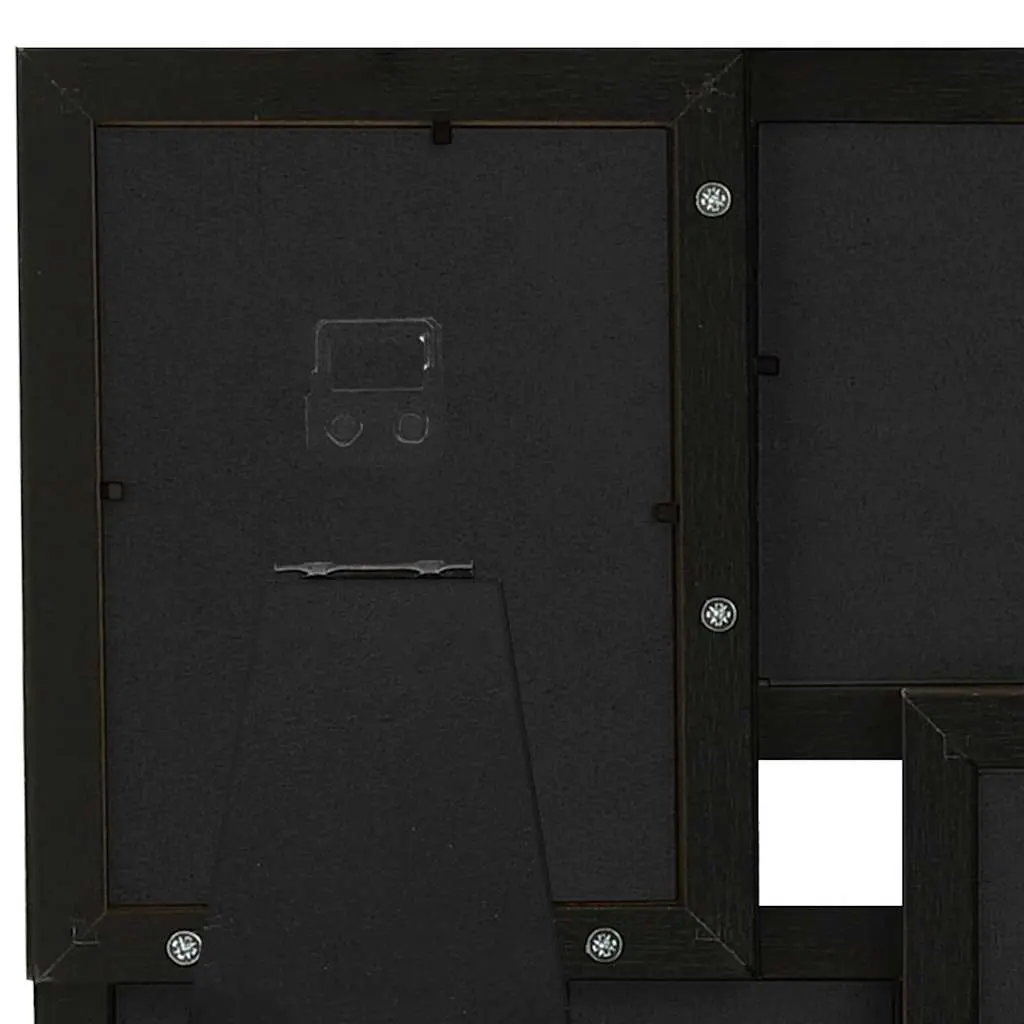 4-Opening Black Collage Photo Frame