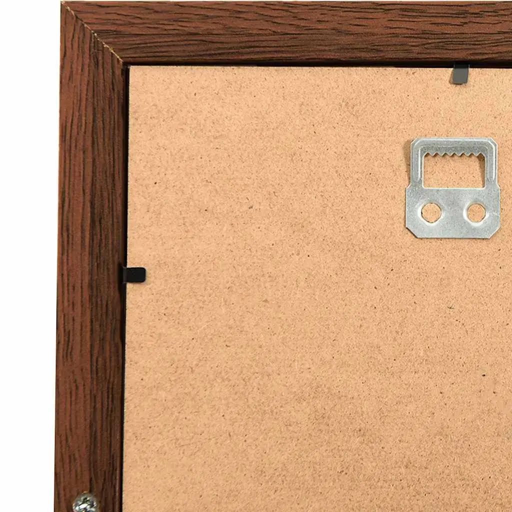Collage Photo Frame Set 10 Pieces 13x18cm, Dark Brown