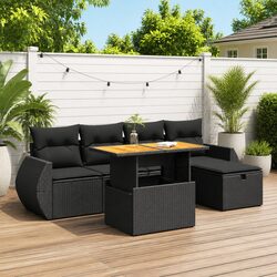 Specifications of Modular 6 Piece Garden Sofa Set