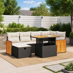 Specifications of 8-Piece Outdoor Garden Sofa Set