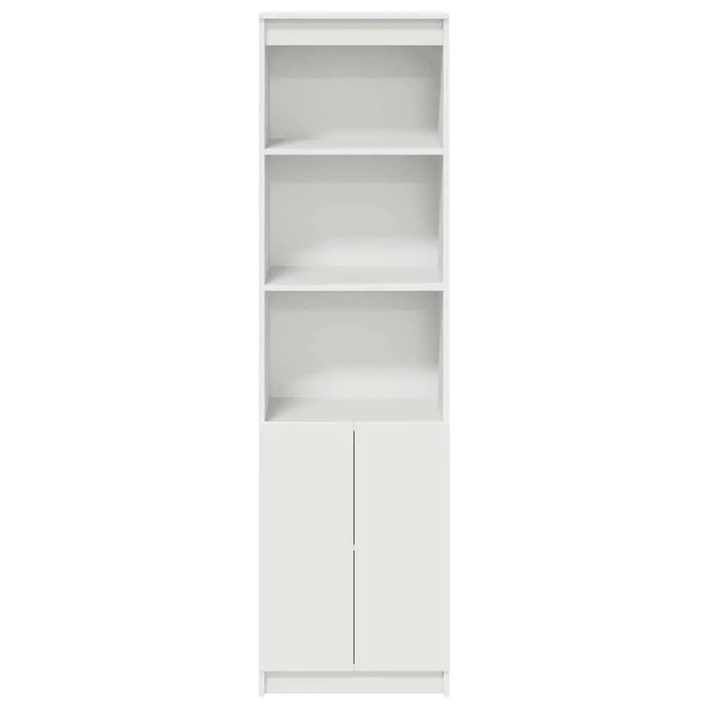 Highboard Storage Cabinet for Dining Room Bedroom Bathroom Kitchen 50x35x180cm Engineered Wood Tall Cupboard