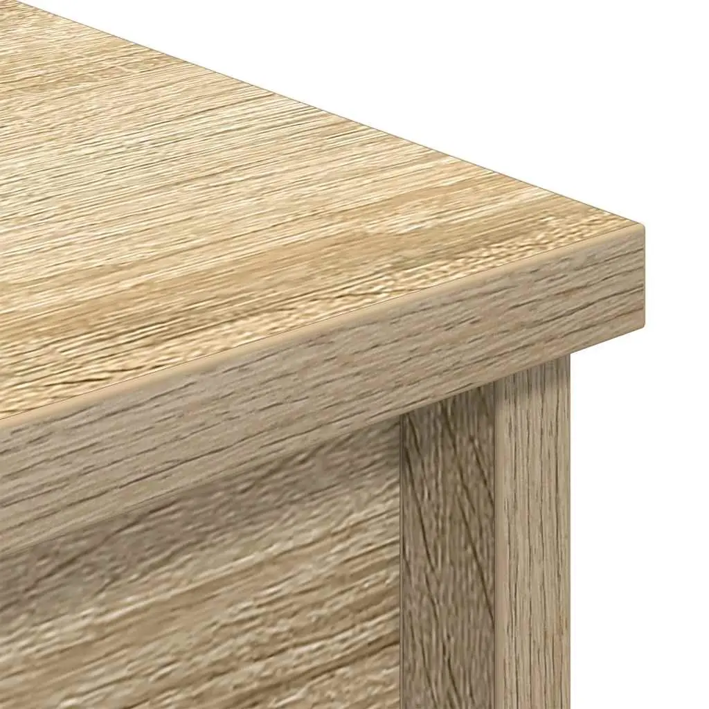 Highboard Storage Cabinet for Dining Room Bedroom Bathroom Kitchen Living Space Brown Engineered Wood 50W x 35D x 180H cm