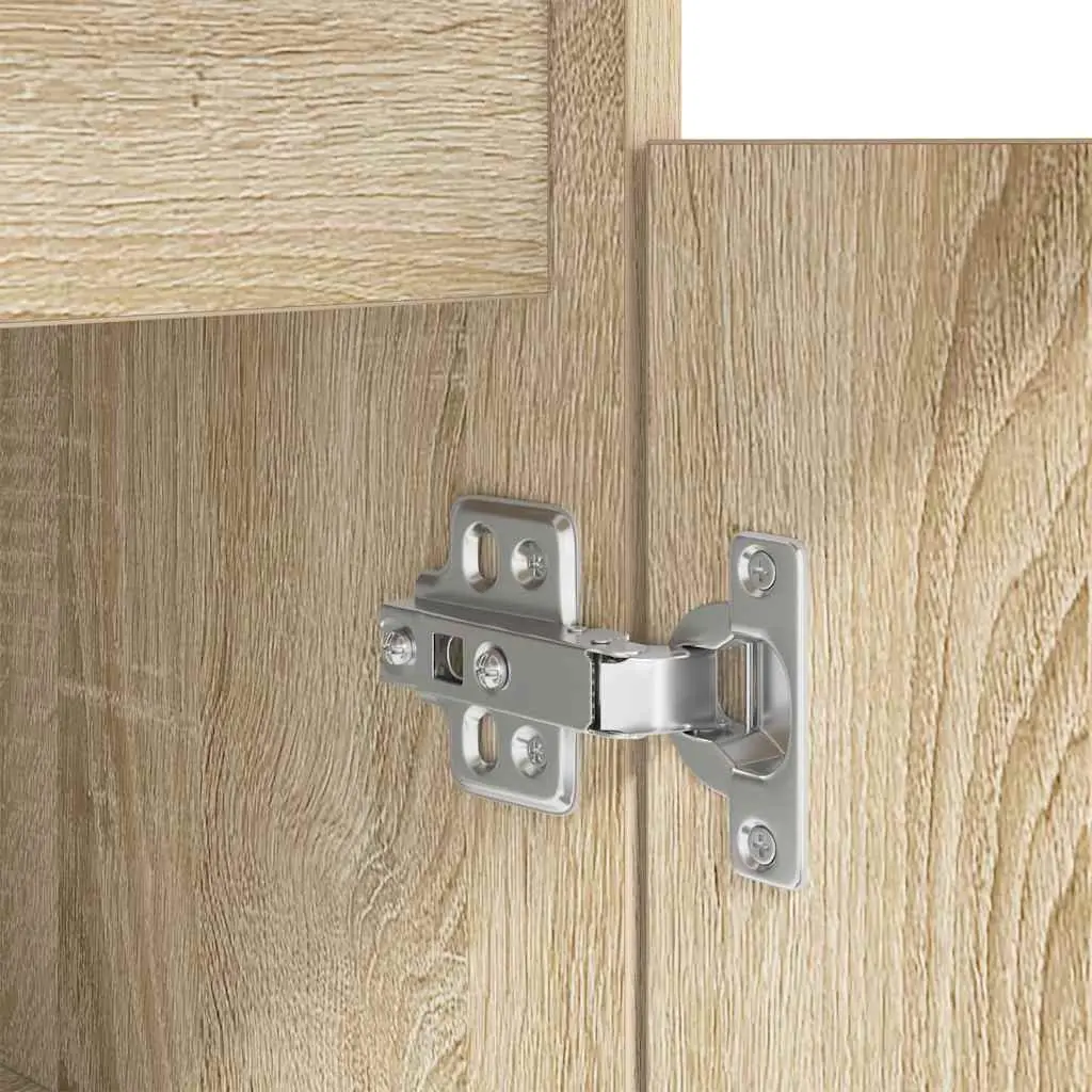 Desk with Drawer for Home Office 140 x 49 x 76 cm Engineered Wood Sonoma Oak