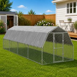 Specifications of a Large Walk-In Chicken Run with Roof