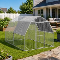 Specifications of the 2.5x4x2.25m Chicken Run with Roof