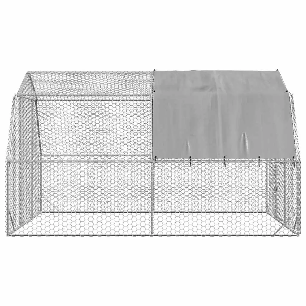 2.5x4x2.25m Chicken Run with Roof