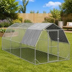 Chicken Run with Roof - Specs and Dimensions Included