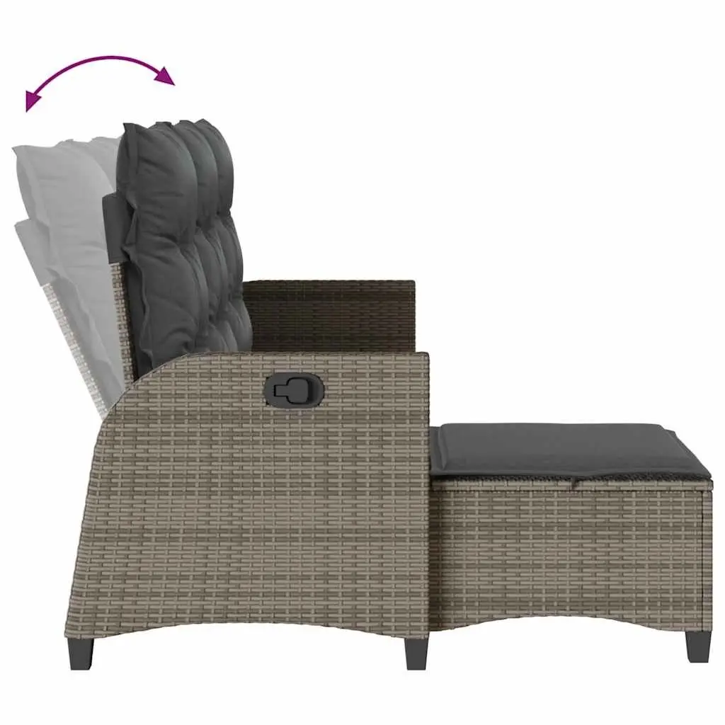 3 Piece L-shaped Garden Sofa Set
