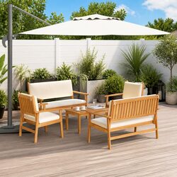 Specifications of the 5-Piece Outdoor Garden Sofa Set