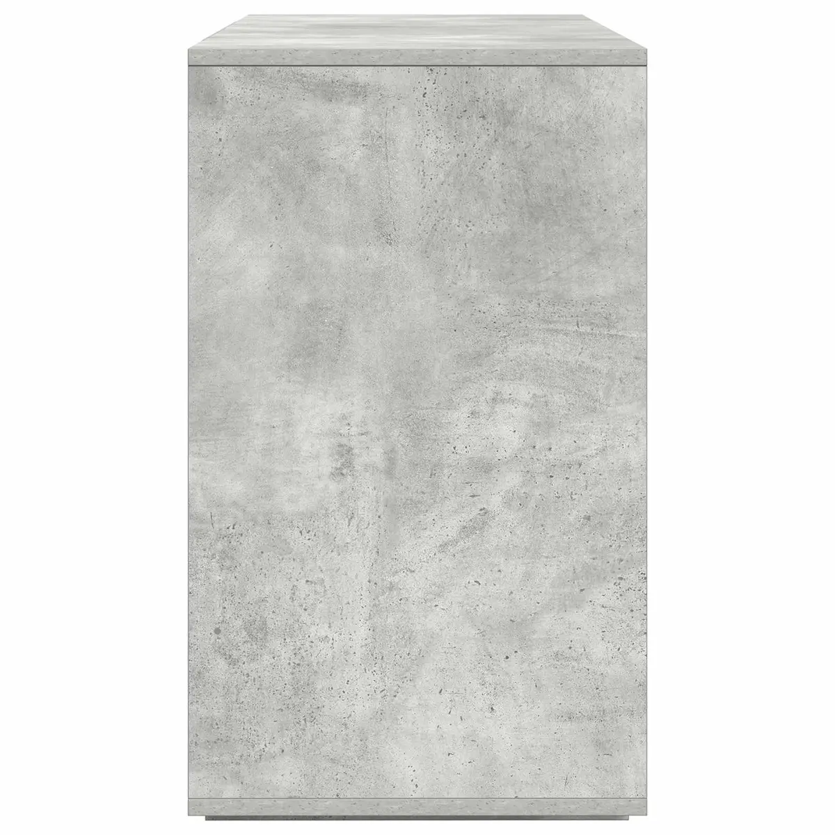 Modern Sideboard Grey Storage Cabinet Engineered Wood Dining Room Furniture