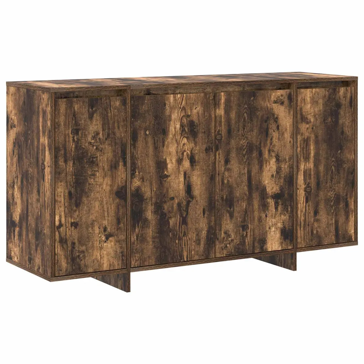 135cm Brown Engineered Wood Sideboard