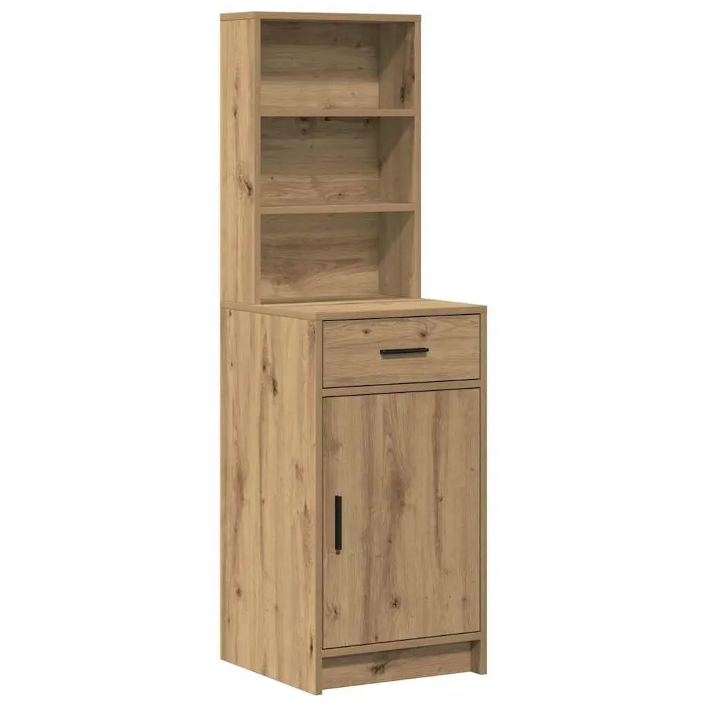 Dressing Table Bedroom Vanity Unit with Mirror LED Lights Drawers Storage Brown