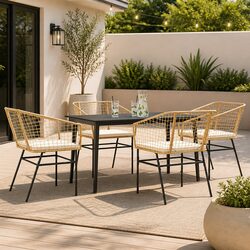 5 Piece Outdoor Dining Set: Specs and Features