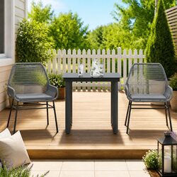 3 Piece Garden Dining Set: Specs and Features