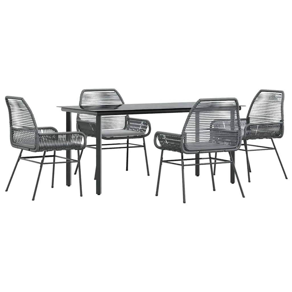 5 Piece Outdoor Garden Dining Set