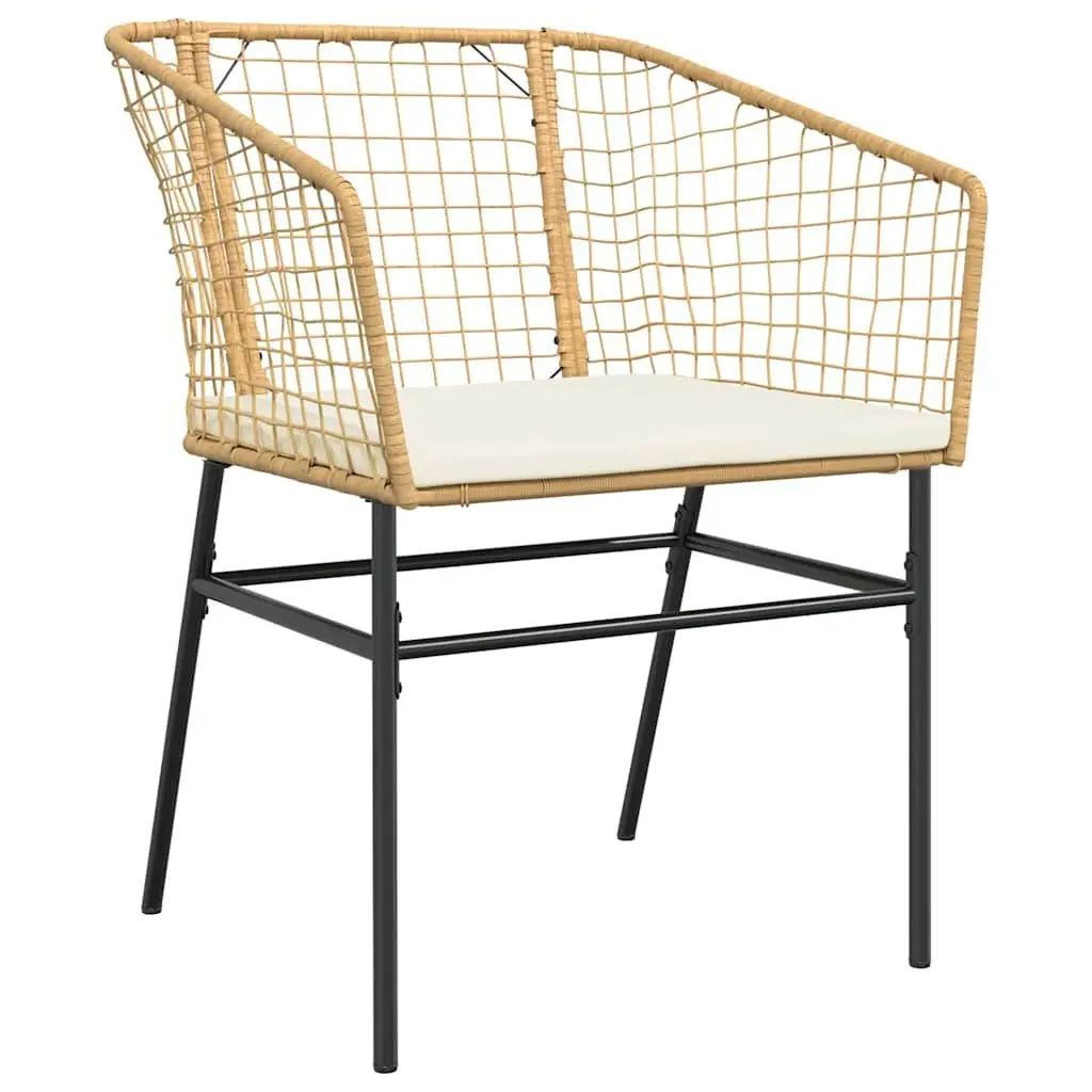 Brown Garden Dining Set Outdoor Use 5 Piece