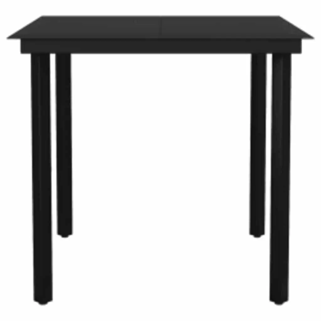 Garden Dining Set 5 Piece Outdoor Furniture Poly Rattan Chair Table Patio