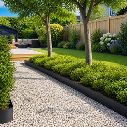 Specifications of Anthracite Steel Lawn Edging - 50pcs