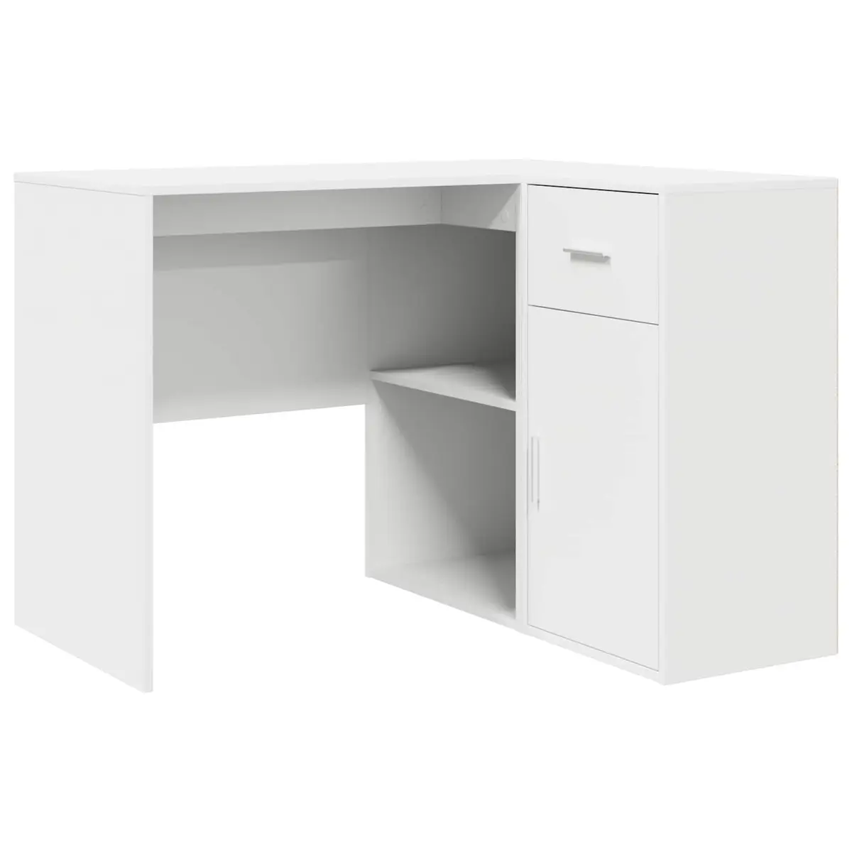Corner Desk with Drawer for Home Office 102 x 88 x 75 cm