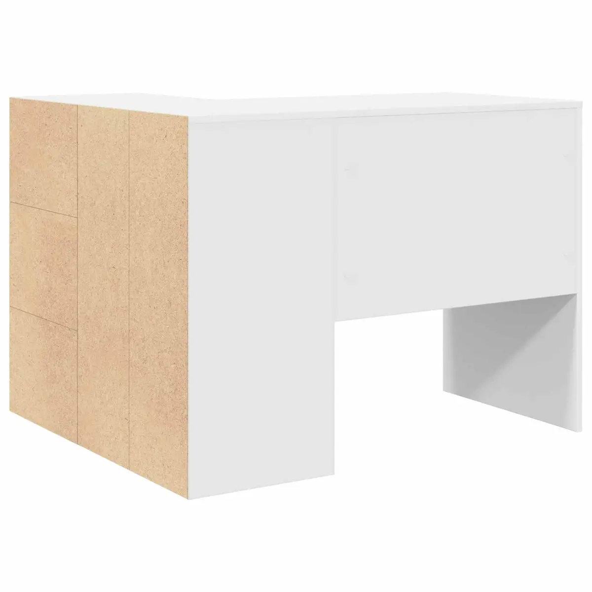 Corner Desk with Drawer for Home Office 102 x 88 x 75 cm