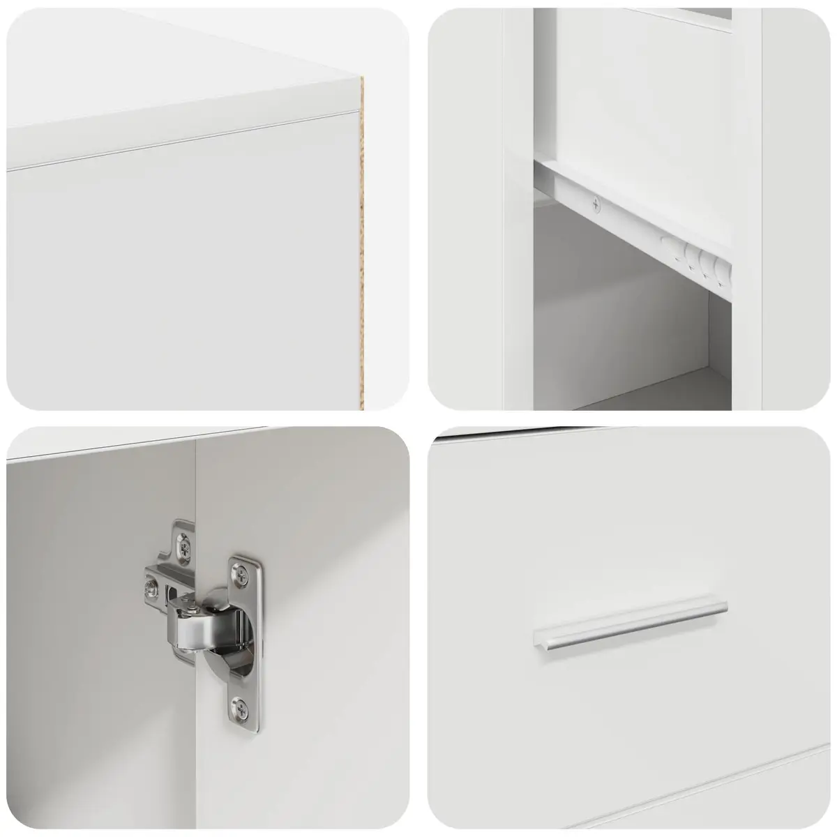 Corner Desk with Drawer for Home Office 102 x 88 x 75 cm