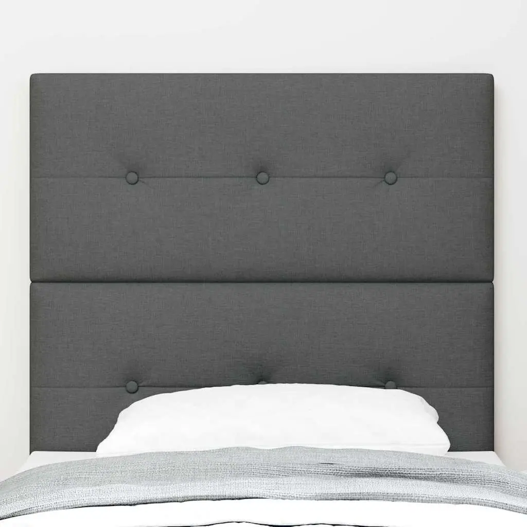 80cm Height-Adjustable Grey Headboard