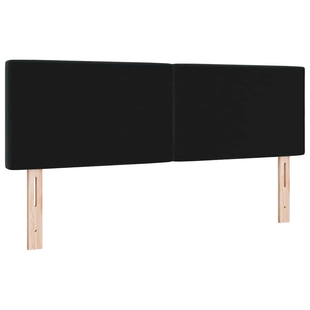 LED Headboard Bedroom 160 cm with RGB Strip Lights Adjustable Height