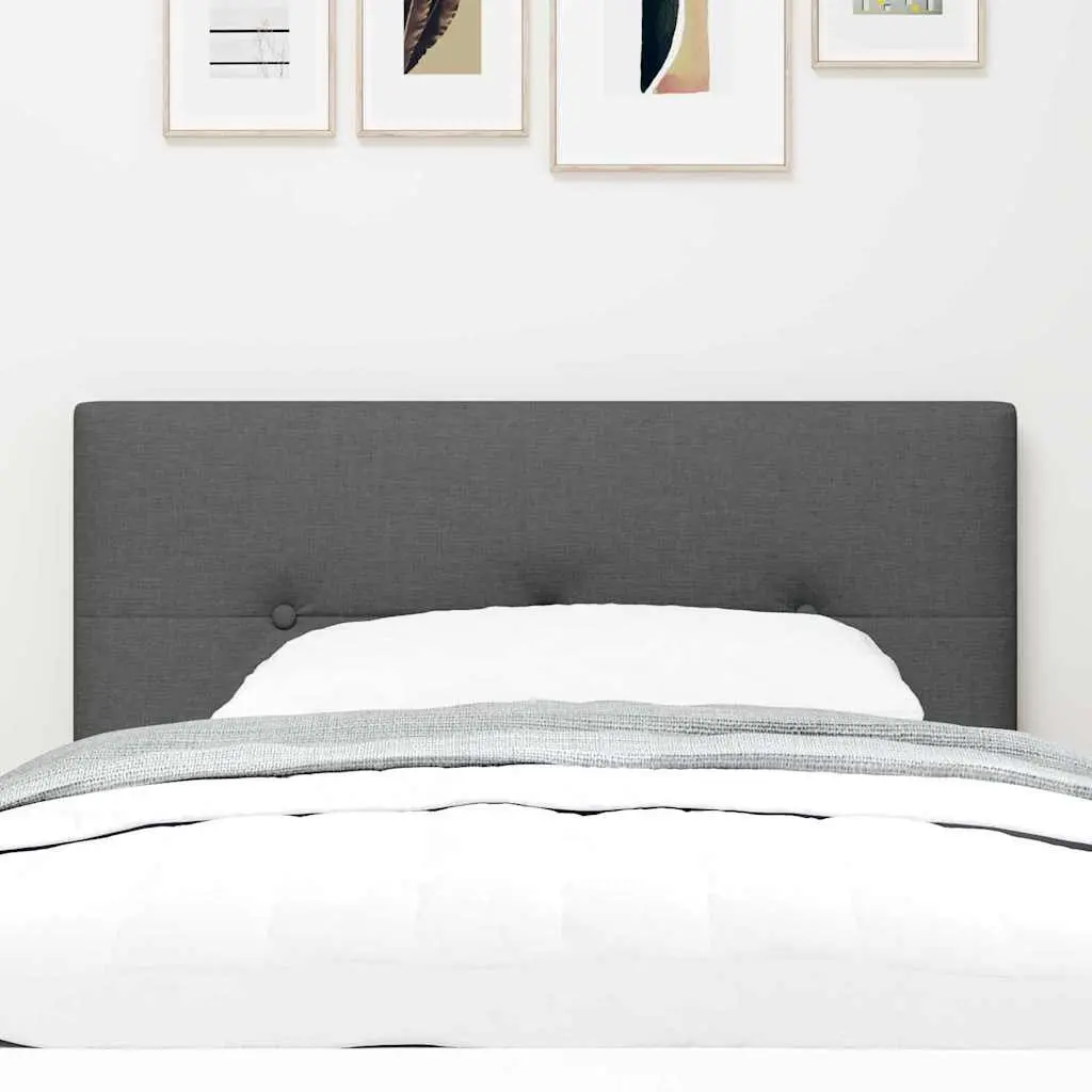 100cm Grey LED Headboard with USB Lights