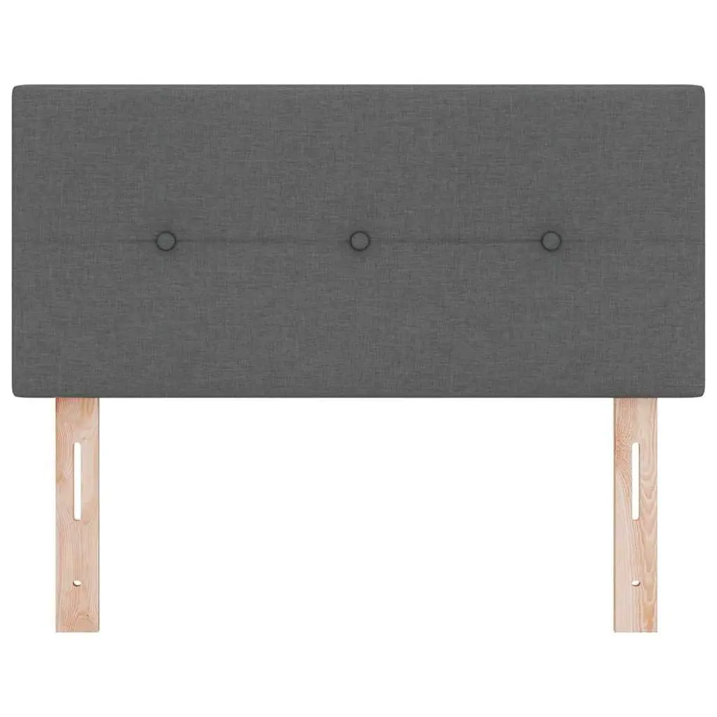 100cm Grey LED Headboard with USB Lights
