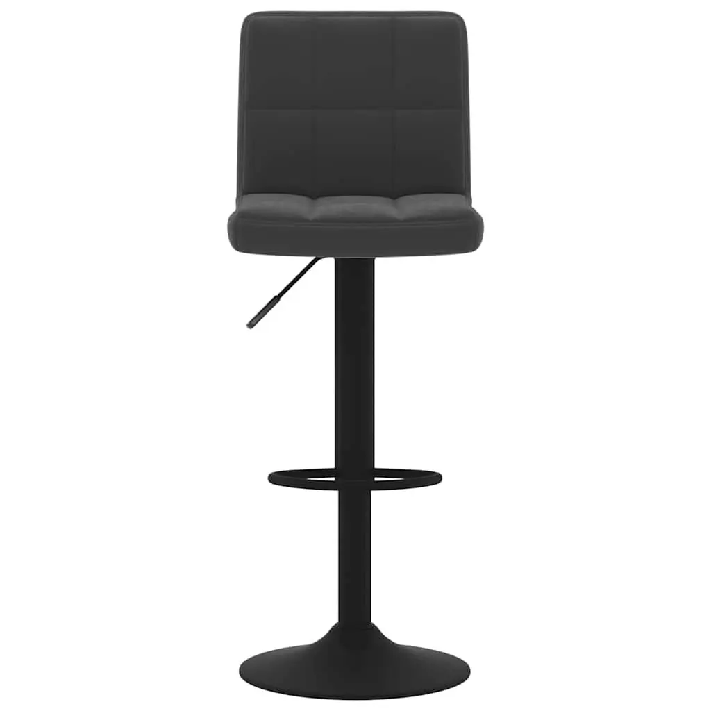 Velvet Adjustable Bar Stools (2 pcs)