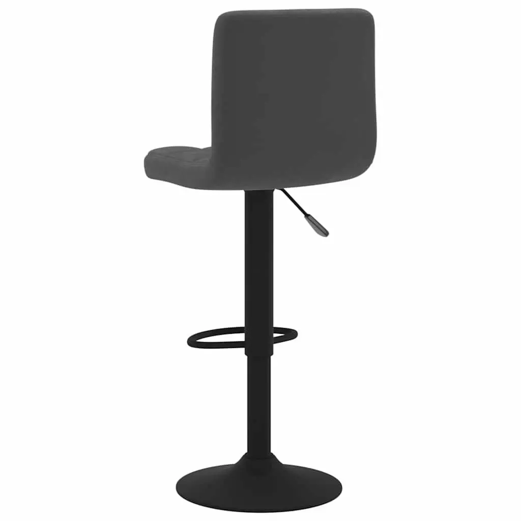 Velvet Adjustable Bar Stools (2 pcs)