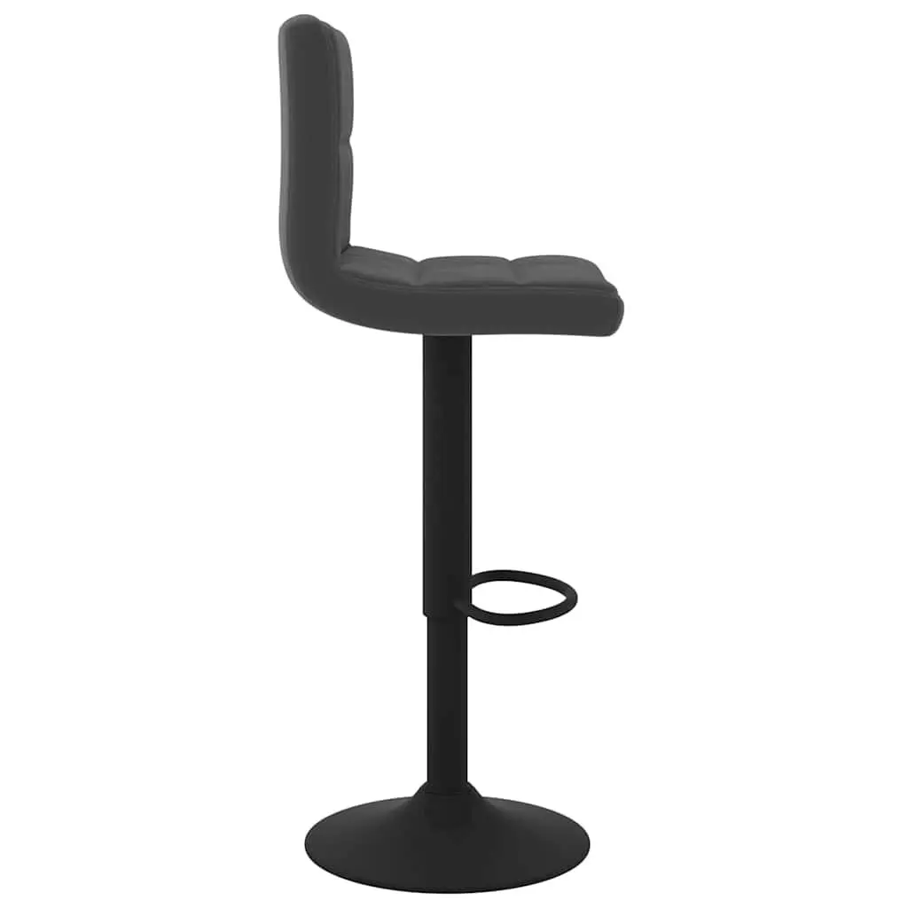 Velvet Adjustable Bar Stools (2 pcs)