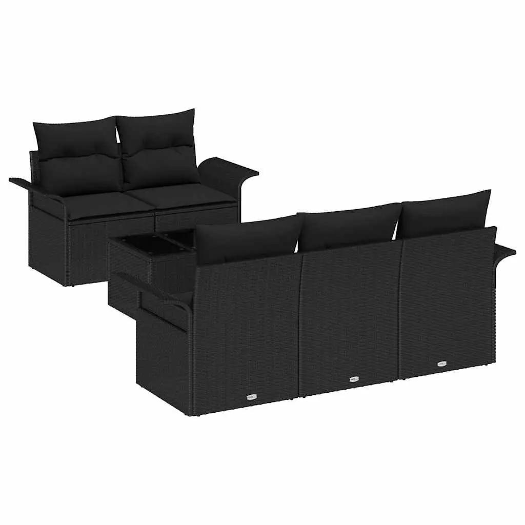 6 Piece Outdoor Garden Sofa Set
