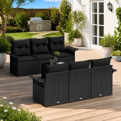 Detailed Specifications of 7 Piece Outdoor Sofa Set