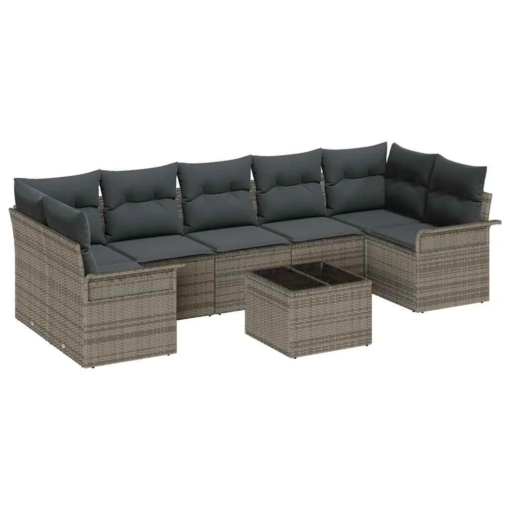 8-Piece Modular Garden Sofa Set
