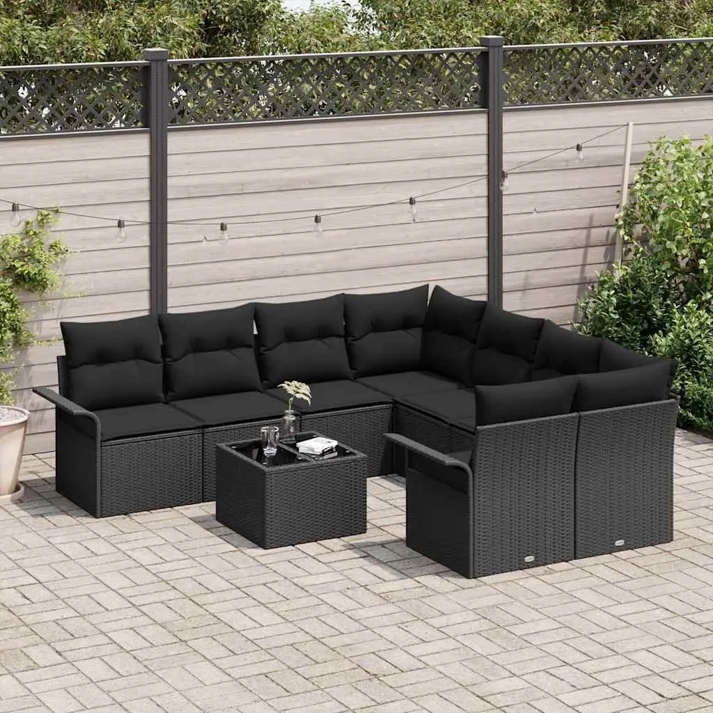 9-Piece Modular Garden Sofa Set