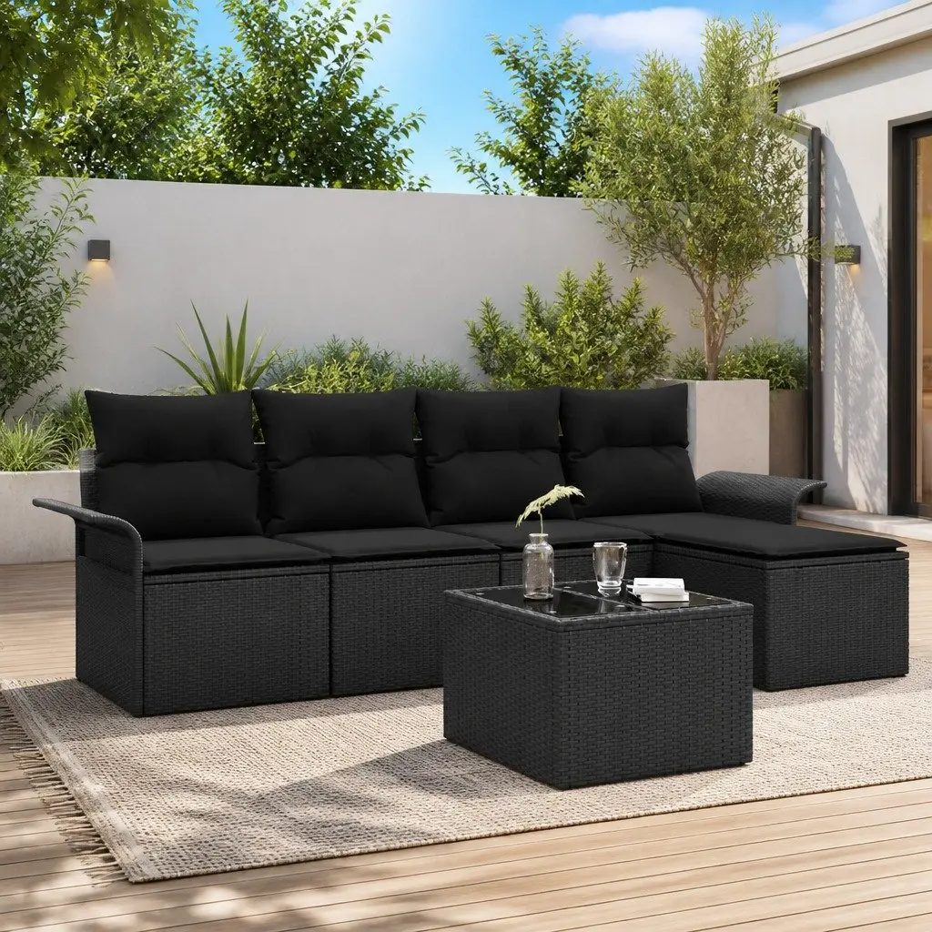 6-Piece Modular Outdoor Sofa Set