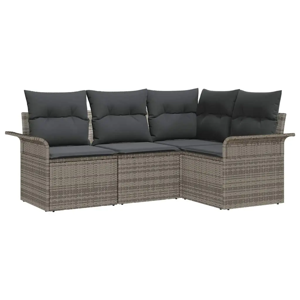 4 Piece Outdoor Garden Sofa Set