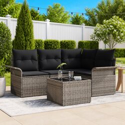 Specifications of 5 Piece Modular Garden Sofa Set