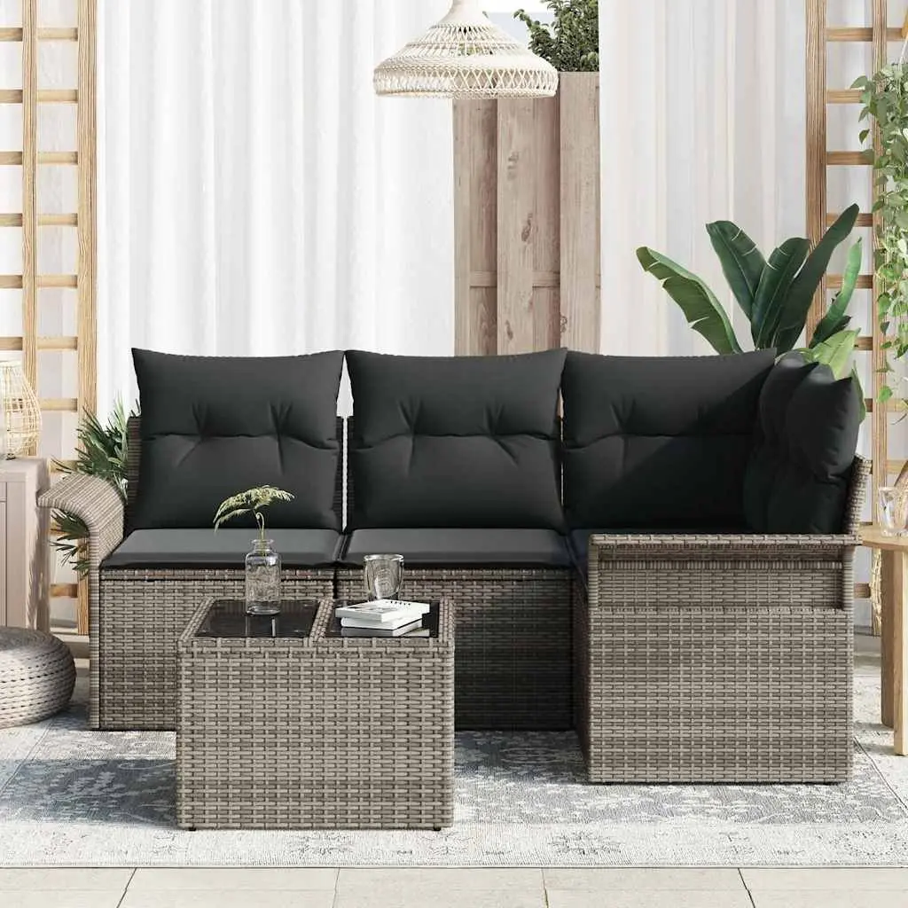 5 Piece Modular Garden Sofa Set