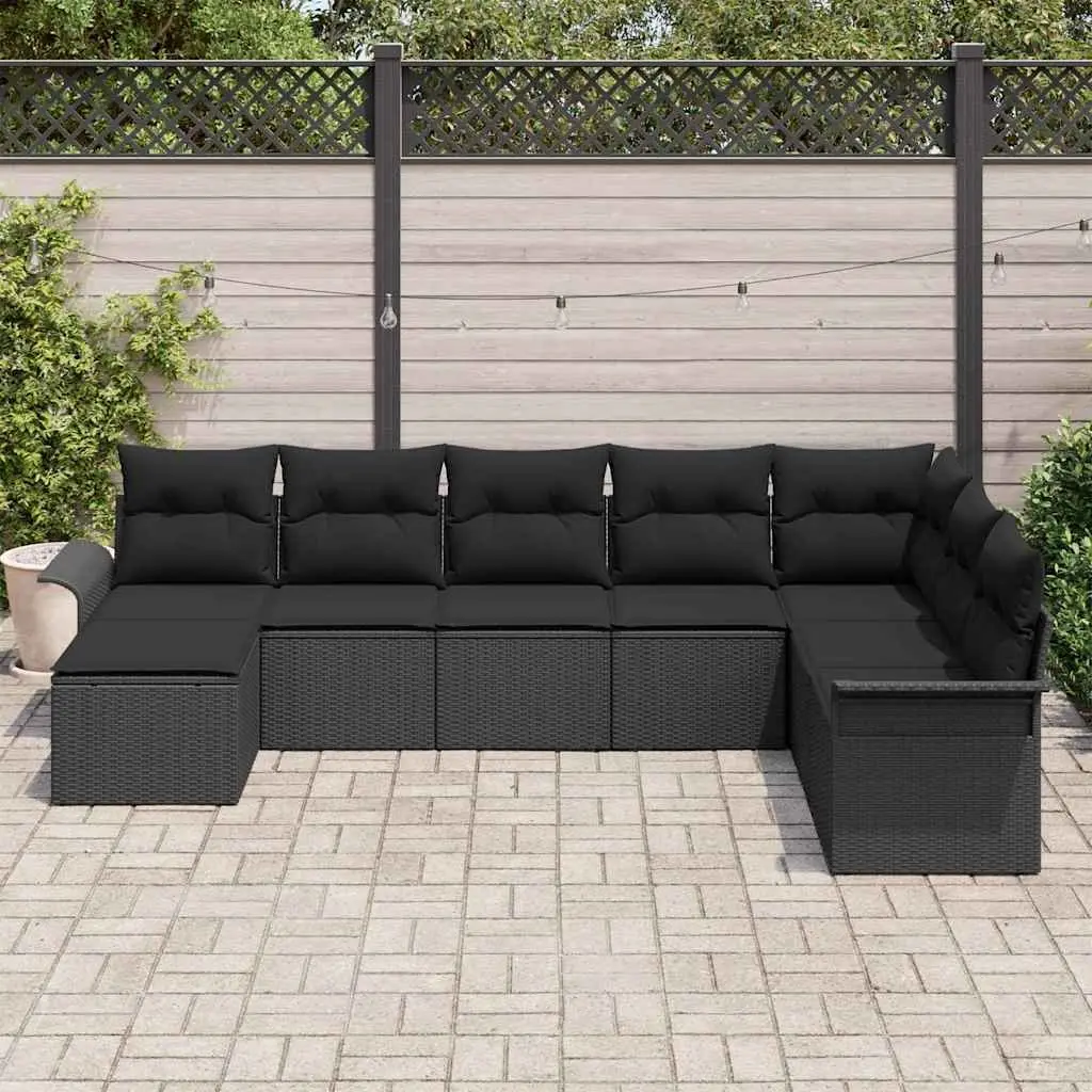8-Piece Modular Garden Sofa Set