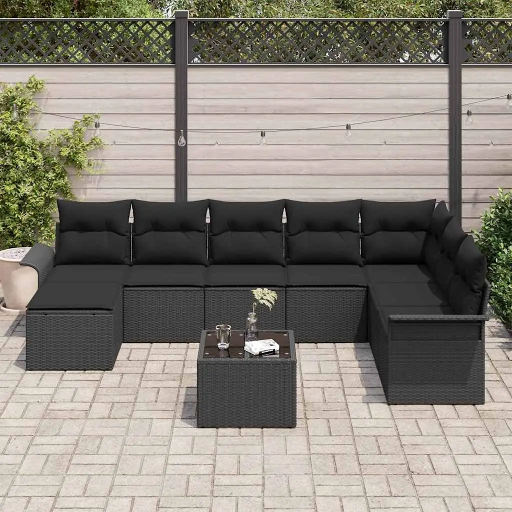9-Piece Modular Garden Sofa Set